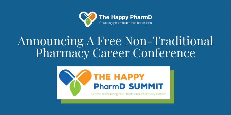 Announcing A Free Non-Traditional Pharmacy Career Conference