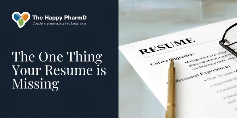The One Thing Your Resume is Missing